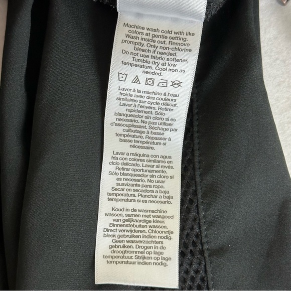 DKNY SPORT Comfortable Black Jogger pants with Mesh Stripe down each leg, Size S - Picture 10 of 15